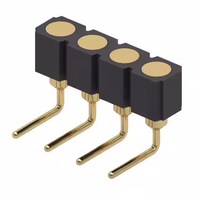 399-10-104-10-008000 Mill-Max Manufacturing Corp.  À ressort